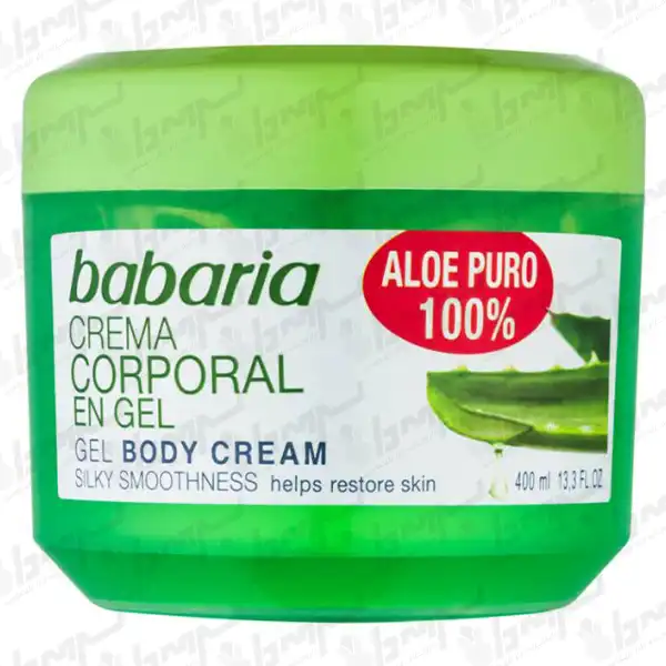 ژل آبرسان عمیق بدن آلوئه ورا باباریا 400 میل ژل آبرسان عمیق بدن آلوئه ورا باباریا 400 میل